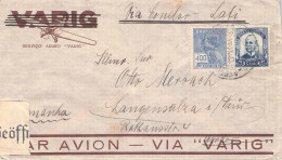 BRAZUIL - AIRMAIL 1940 PORTO ALEGRE - LANGENSALZA / 6316 - Luchtpost