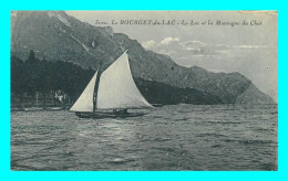 A814 / 049 73 - LE BOURGET DU LAC Lac Et Montagne Du Chat ( Voilier ) - Le Bourget Du Lac