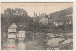 50 DEPT 27 : édit. A Lavergne : Vernon Ancien Moulin Sur Le Vieux Pont Et Tourelles - Vernon