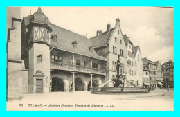 A816 / 403 68 - COLMAR Ancienne Douane Et Fontaine De Schwendi - Colmar