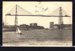 Marseille - Entree Du Vieux Port Et Pont Transbordeur - Old Port, Saint Victor, Le Panier