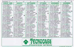 Calendarietto - Tecnocasa - Anno 1999 - Formato Piccolo : 1991-00