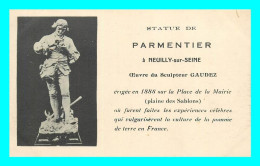 A824 / 267 92 - NEUILLY SUR SEINE Statue De PARMENTIER - Neuilly Sur Seine