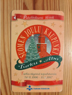 Phonecard Finland, Turku Telephone - Christmas 11.250 Ex. - Finlandia