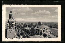 AK Stettin, Blick Von Der Hakenterrasse  - Pommern