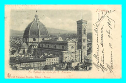 A823 / 429 FIRENZE Cathédrale Vista Da S. Lorenzo ( Timbre ) - Firenze (Florence)