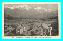 A827 / 095 74 - SALLANCHES Villas Et Le Mont Blanc - Sallanches