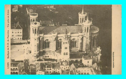 A828 / 097 69 - LYON Basilique De Notre Dame De Fourviere Vue Prise En Avion - Autres & Non Classés