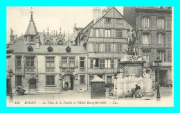 A828 / 321 76 - ROUEN Place De La Pucelle Et Hotel Bourgtheroulde - Rouen