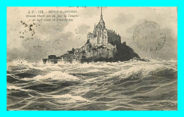 A832 / 101 50 - LE MONT SAINT MICHEL Grande Marée Par Un Jour De Tempête - Le Mont Saint Michel