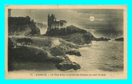 A833 / 227 64 - BIARRITZ Villa Belza Et Cote Des Basques Au Clair De Lune - Biarritz