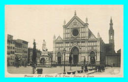 A833 / 281 FIRENZE Chiesa Di S. Croce Statua Di Dante - Firenze (Florence)