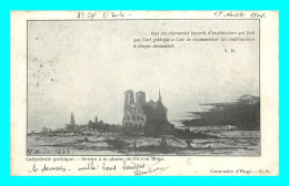 A835 / 291  Cathédrale Gothique Dessin à La Plume De Victor Hugo - Chiese E Cattedrali
