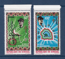 Sénégal - YT PA N° 98 Et 99 ** - Neuf Sans Charnière - Poste Aérienne - 1971 - Sénégal (1960-...)