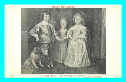 A838 / 067 Tableau Musée Du Louvre A. VAN DYCK Les Enfants De Charles Ier - Peintures & Tableaux