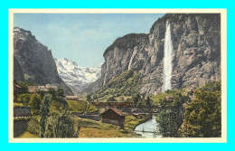 A838 / 133 Suisse Lauterbrunnen Staubbachfall Und Grosshorn - Lauterbrunnen