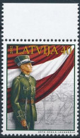 Mi 571 ** MNH / Military, Latvian Armed Forces, Soldier, Uniform, Flag - Lettonia