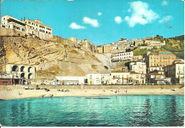 Pizzo Calabro (Vibo Valentia) Spiaggia Marina Vista Dal Mare, Marina Beach Seen From The Sea, Plage Marina, Der Strand - Vibo Valentia