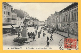 CPA REMIREMONT - Marché Dans La Grande Rue - 1914 - Remiremont