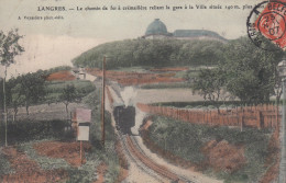 (266) CPA  Langres  Chemin De Fer A Crémaillère - Langres