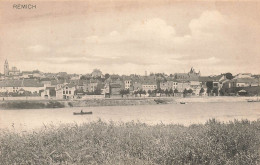 LUXEMBOURG - Remich - Vue Sur La Rivière Et La Ville - Animé - Carte Postale Ancienne - Remich