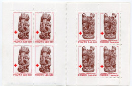 FRANCIA 1980 LIBRETTO PRO CROCE ROSSA ** MNH - Unused Stamps
