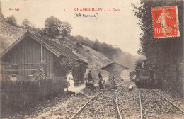 CPA 52 CHAMOUILLEY  LA GARE - Other & Unclassified