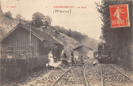 CPA 52 CHAMOUILLEY  LA GARE - Autres & Non Classés