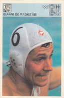 Waterpolo Gianni DE Magistris Italy Trading Card Svijet Sporta - Autres & Non Classés