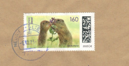 BST 77743 Neuried Baden 2023 - Ziesel - Junge Wildtiere - Matrix - Storia Postale