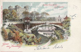 Germany - Hamburg - Kersten Miles Brucke Und Seewarte - Litho - Otros & Sin Clasificación