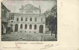 25 - Montbéliard - Caisse D'Epargne - Précurseur - CPA - Oblitération Ronde De 1901 - Etat Pli Visible - Voir Scans Rect - Montbéliard