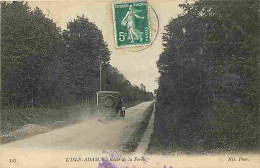 95 - L'Isle D'Adam - Route De La Foret - Automobile - CPA - Voir Scans Recto-Verso - L'Isle Adam