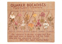 Art - Tapisserie - Quaker Botanists - Panel D8 Of The Quaker Tapestry - One Of A Séries Of 77 Postcards Published By The - Andere & Zonder Classificatie