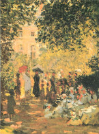 Art - Peinture - Claude Monet - Les Parisiens Au Parc Monceau - Carte Neuve - CPM - Voir Scans Recto-Verso - Malerei & Gemälde