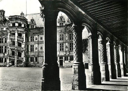 41 - Blois - Le Château - L'Escalier D'Honneur Vu De La Colonnade Louis XII - Mention Photographie Véritable - Carte Den - Blois