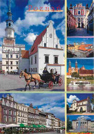 Pologne - Poznan - Multivues - Chevaux - Calèche - Voir Timbre De Pologne - CPM - Voir Scans Recto-Verso - Pologne