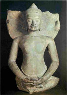 Art - Antiquités - Buddha Sur Le Naga - Fin Du 12e S - CPM - Voir Scans Recto-Verso - Antiquité