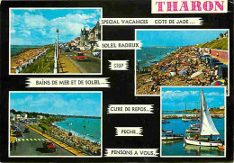 44 - Tharon Plage Saint Michel Chef Chef - Multivues - Plage - Automobiles - CPM - Voir Scans Recto-Verso - Saint-Michel-Chef-Chef