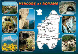 26 - Drome - Vercors Et Royans - Multivues - Carte Géographique - CPM - Voir Scans Recto-Verso - Sonstige & Ohne Zuordnung