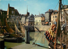 14 - Honfleur - Bassin De La Lieutenance Et Quai Beaulieu - Bateaux - Carte Neuve - CPM - Voir Scans Recto-Verso - Honfleur