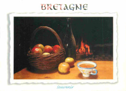 Régions - Bretagne - Hospitalité - Gastronomie - Pommes - CPM - Voir Scans Recto-Verso - Bretagne