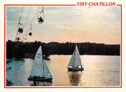 91 - Viry-Chatillon - Coucher De Soleil Sur Le Lac - Voile - CPM - Voir Scans Recto-Verso - Viry-Châtillon