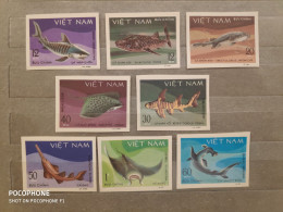 1980	Vietnam	Fishes Sharks (F93) - Viêt-Nam