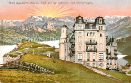 13816272 Rigi Kulm Hotel Rigi Kulm Mit Schwyzer Und Glarneralpen Rigi Kulm - Other & Unclassified