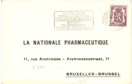 CPA Carte Postale Belgique  Carte  Postale D'inscription D'un Pharmacien  1950 VM80002 - Other & Unclassified