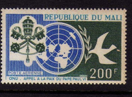 Mali -  P A  - ONU - Appel A La Paix Du Pape Paul VI - Neufs** - MNH - Malí (1959-...)