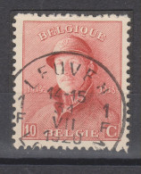 COB 168 Oblitération Centrale LEUVEN 1F - 1919-1920 Roi Casqué