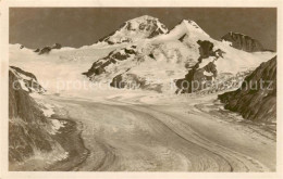 13816163 Eggishorn 2927m VS Blick Auf Aletschgletscher Und Moench  - Andere & Zonder Classificatie