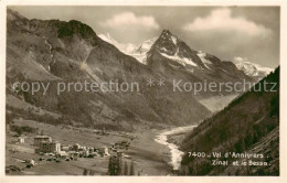 13816142 Anniviers Val D Anniviers Grimentz VS Zinal Et Le Besso  - Andere & Zonder Classificatie